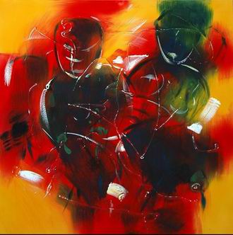 New View oil painting